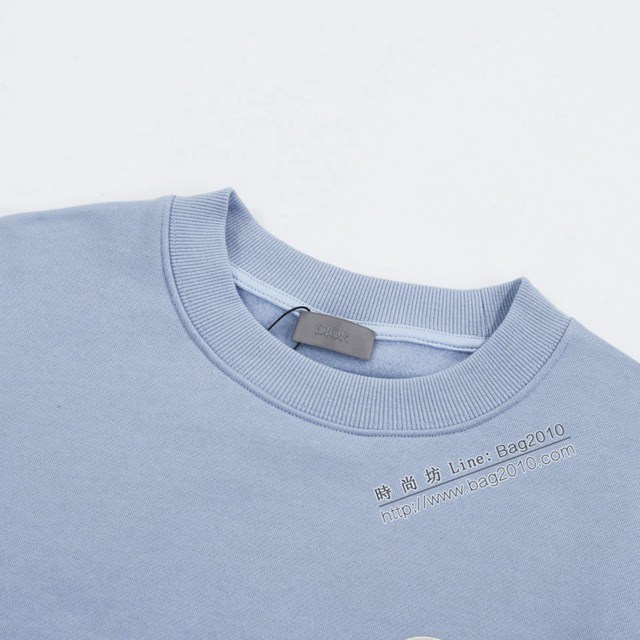 Dior專櫃迪奧2023FW新款刺繡拉絨衛衣 男女同款 tzy3043